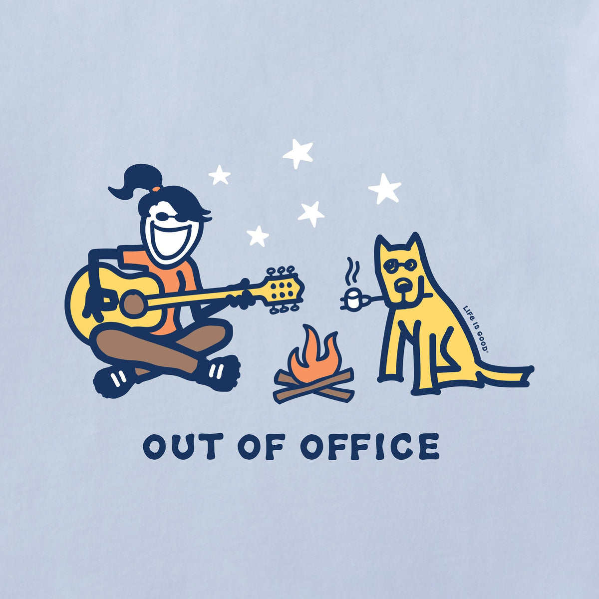 Women's Jackie & Rocket Camp Out of Office Short Sleeve product image 6