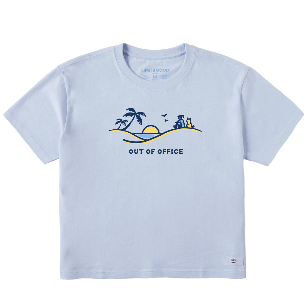Women's Jackie Palm Sunset Out of Office Short Sleeve product image 3