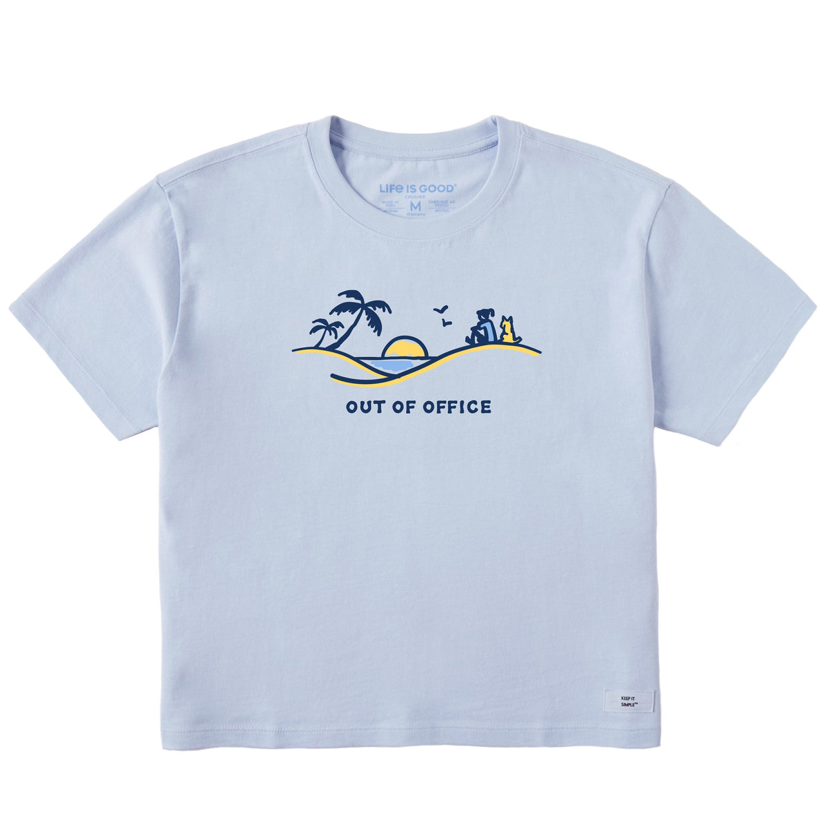 Women's Jackie Palm Sunset Out of Office Short Sleeve product image 3