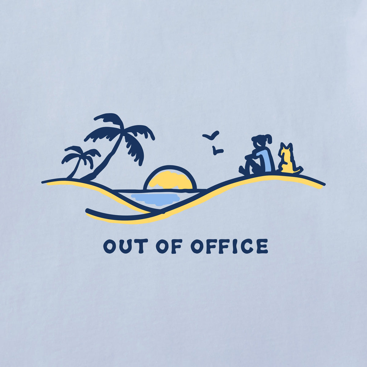 Women's Jackie Palm Sunset Out of Office Short Sleeve product image 4