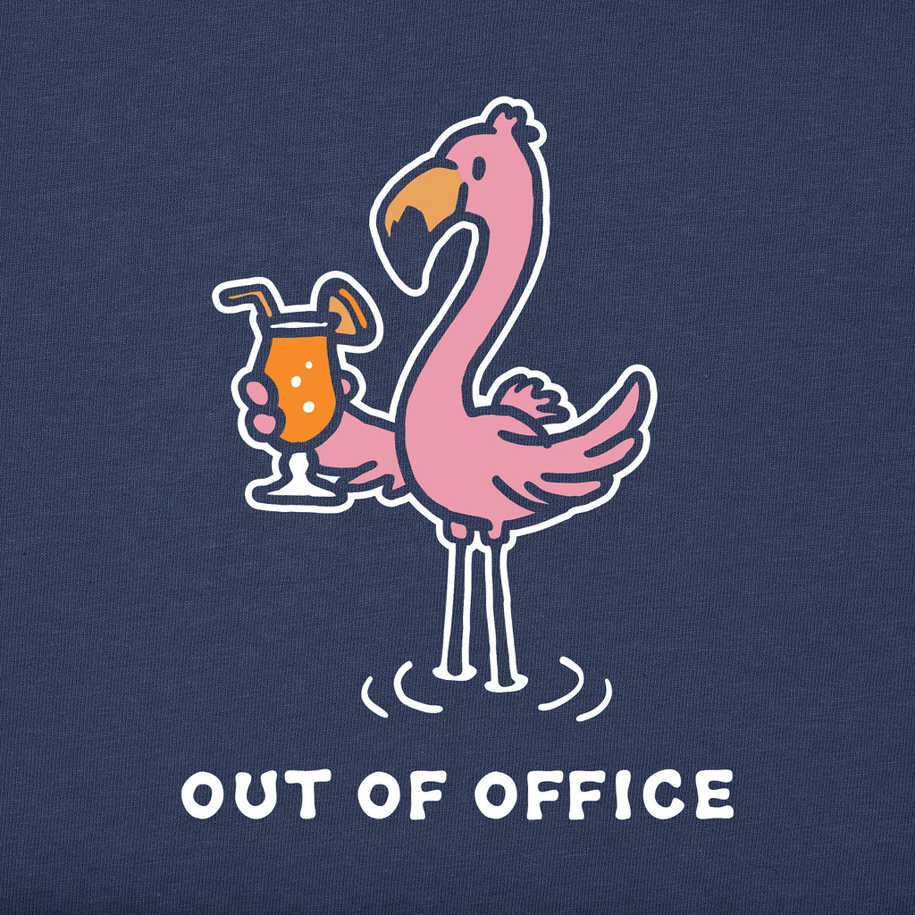 Women's Flamingo Cocktail Out of Office Short Sleeve product image 4