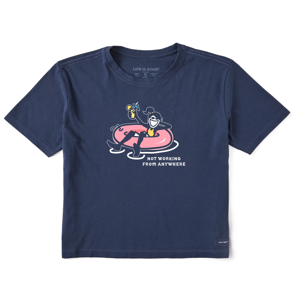 Women's Inner Tube Jackie Not Working Short Sleeve Crusher product image 1