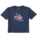 Women's Inner Tube Jackie Not Working Short Sleeve Crusher product image 1