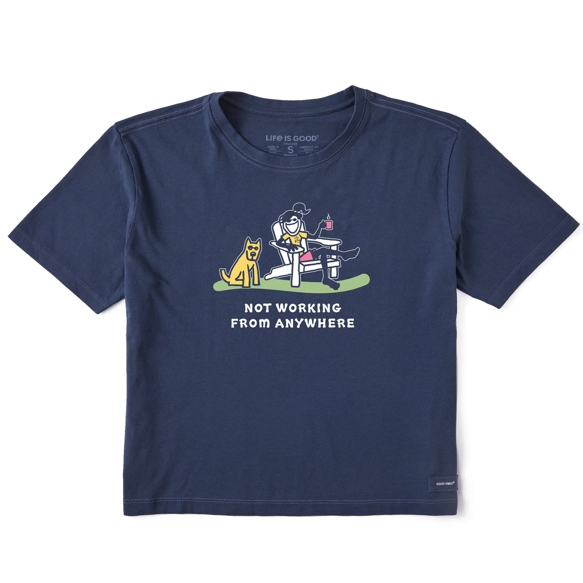 Women's Jackie and Rocket Coffee Not Working Short Sleeve product image 3