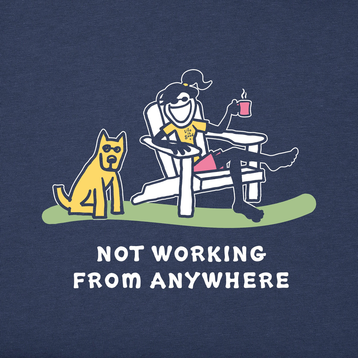 Women's Jackie and Rocket Coffee Not Working Short Sleeve product image 4
