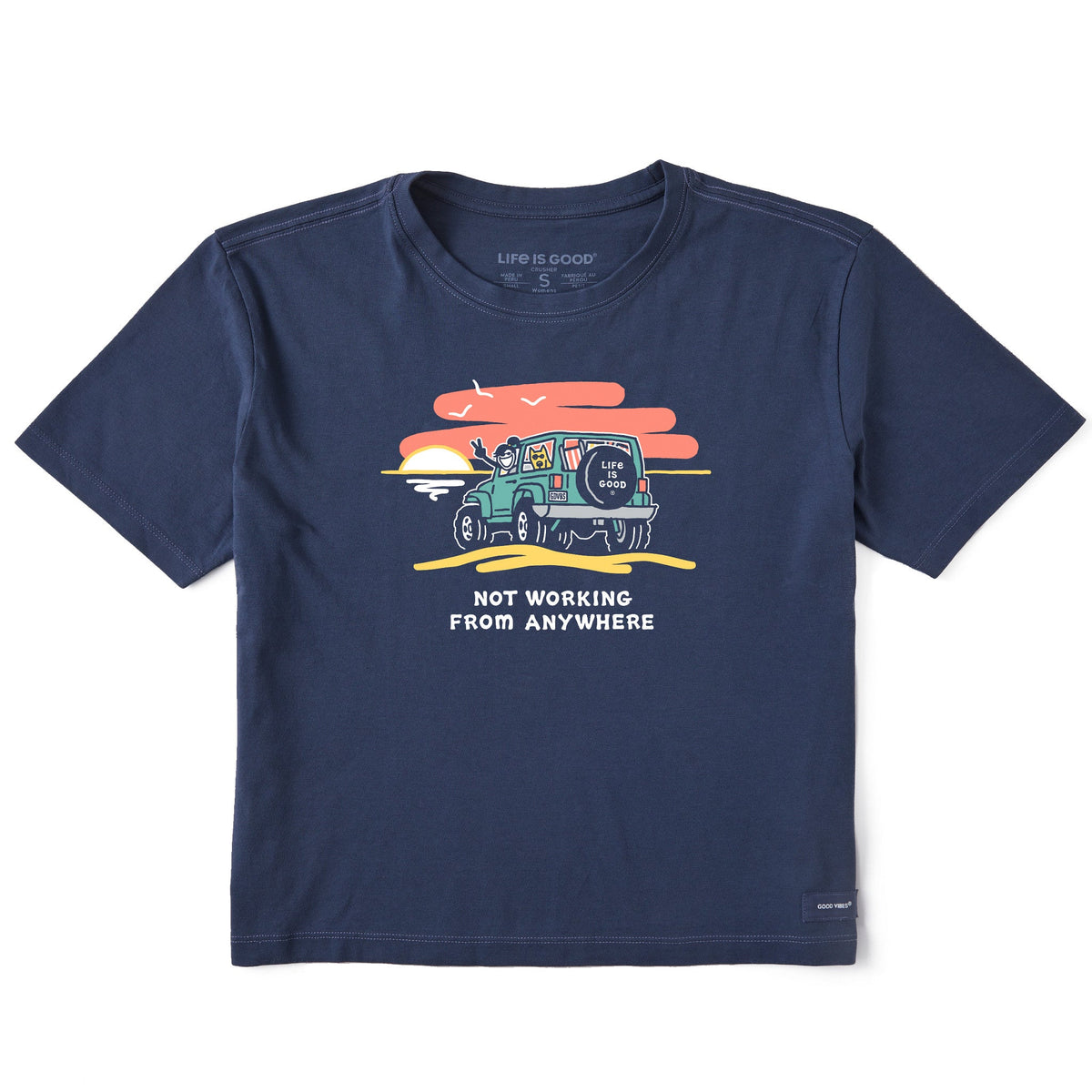 Women's Jackie and Rocket 4x4 Not Working Short Sleeve product image 1