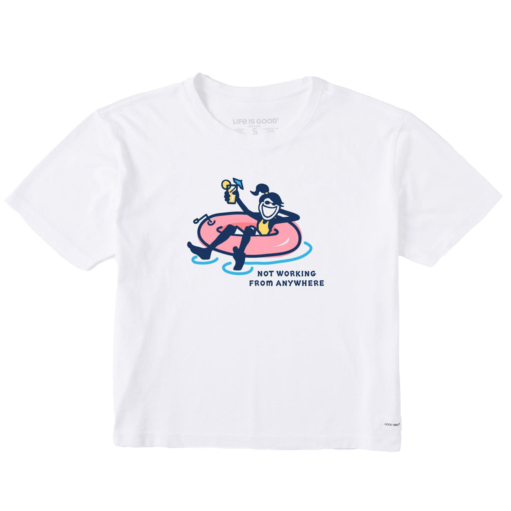 Women's Inner Tube Jackie Not Working Short Sleeve Crusher product image 3