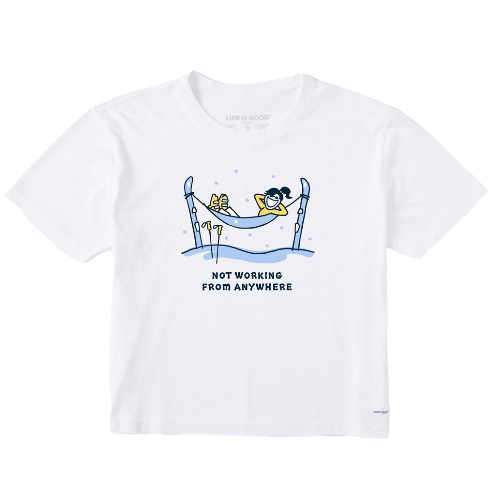 Women's Jackie Ski Hammock Not Working Short Sleeve Crusher product image 1