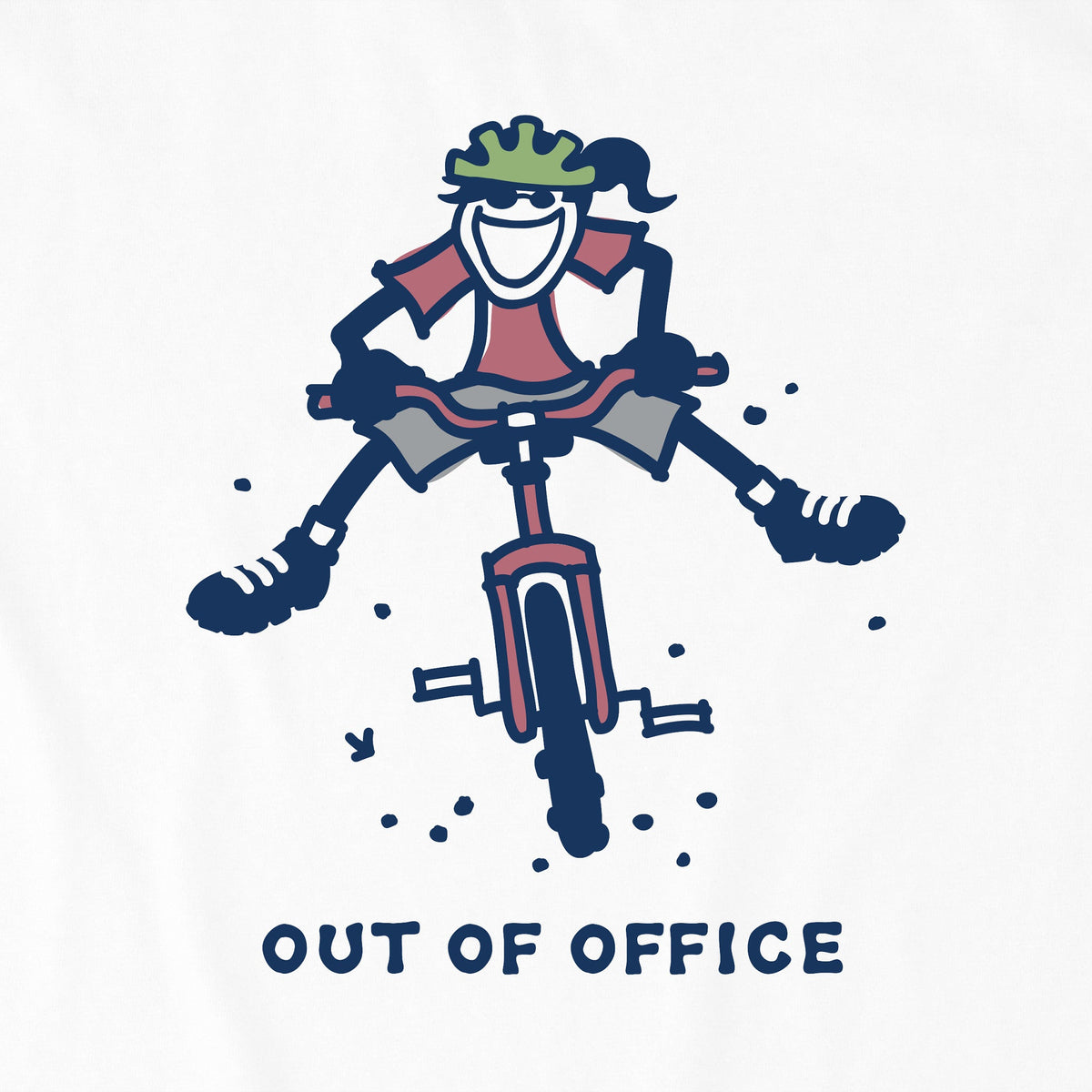 Women's Jackie Mountain Bike Out of Office Short Sleeve product image 4