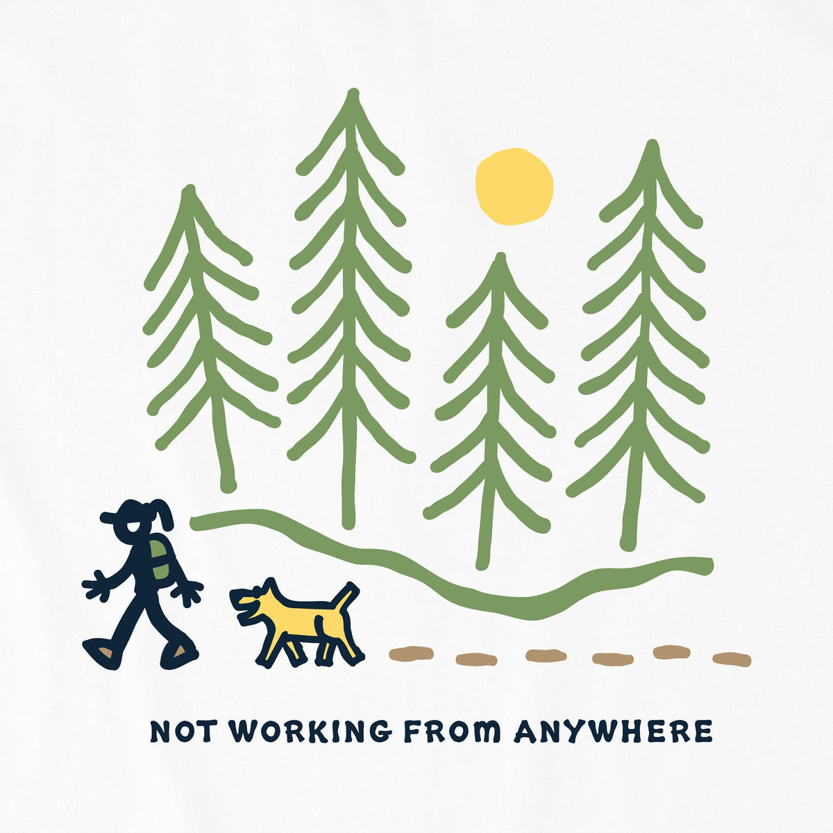 Women's Jackie Hiking Thru the Woods Not Working Short product image 6
