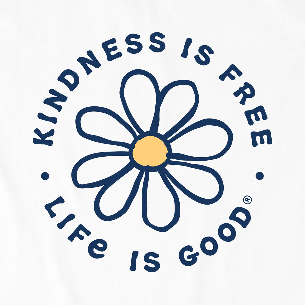 Women's Kindness is Free Daisy Short Sleeve Crusher Boxy Tee product image 4