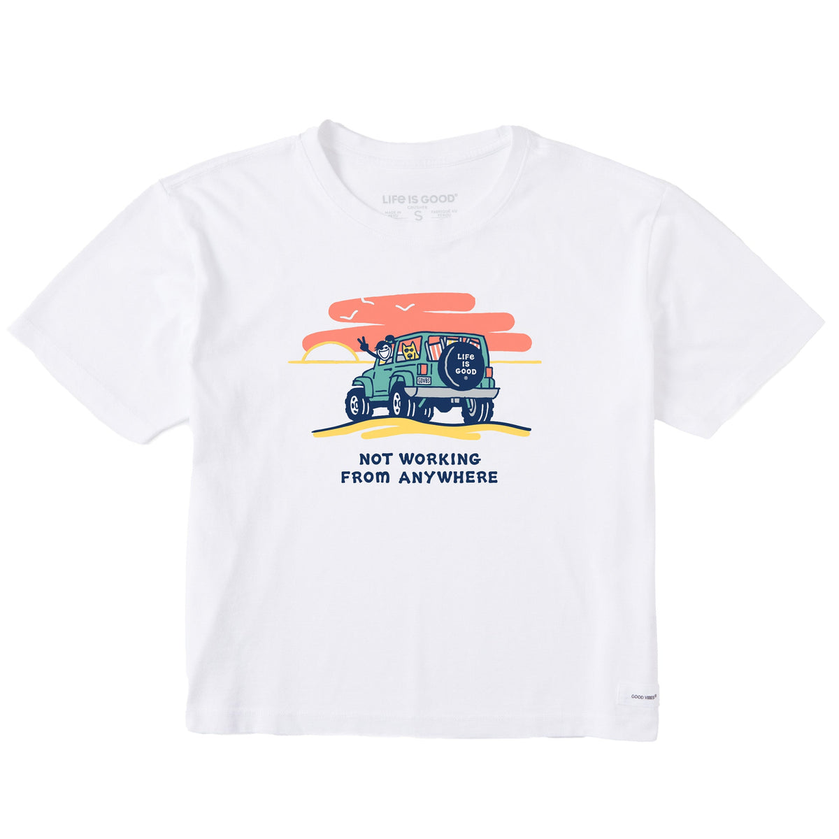 Women's Jackie and Rocket 4x4 Not Working Short Sleeve product image 3