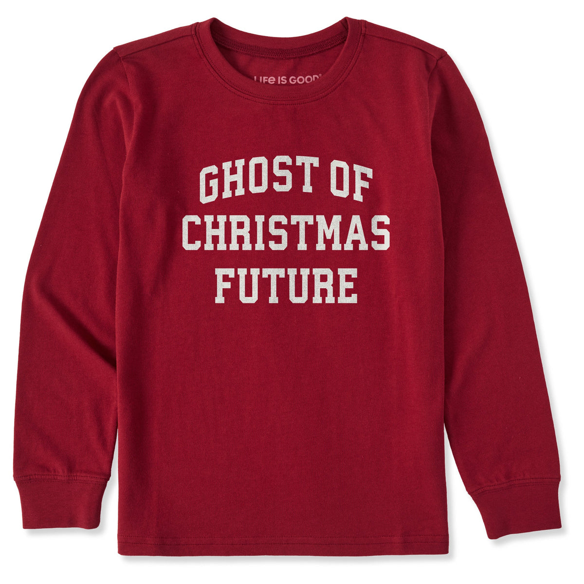 Kids Ghost of Christmas Future Arch Long Sleeve Crusher Tee product image 1