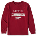 Kids Little Drummer Boy Long Sleeve Crusher Tee product image 1
