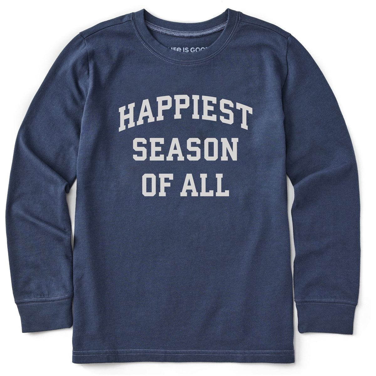 Kids Happiest Season of All Arch Long Sleeve Crusher Tee product image 1