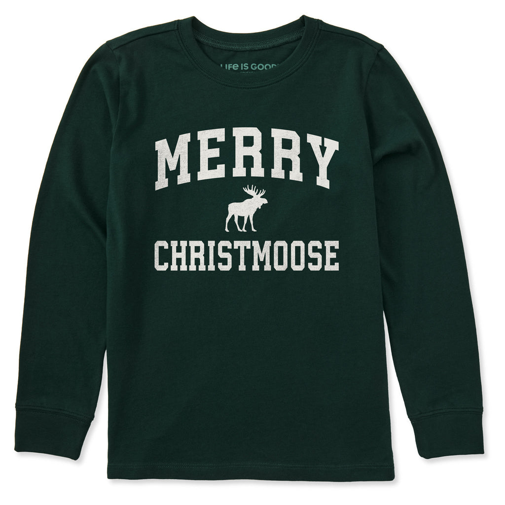 Kids Merry Christmoose Arch Long Sleeve Crusher Tee product image 1