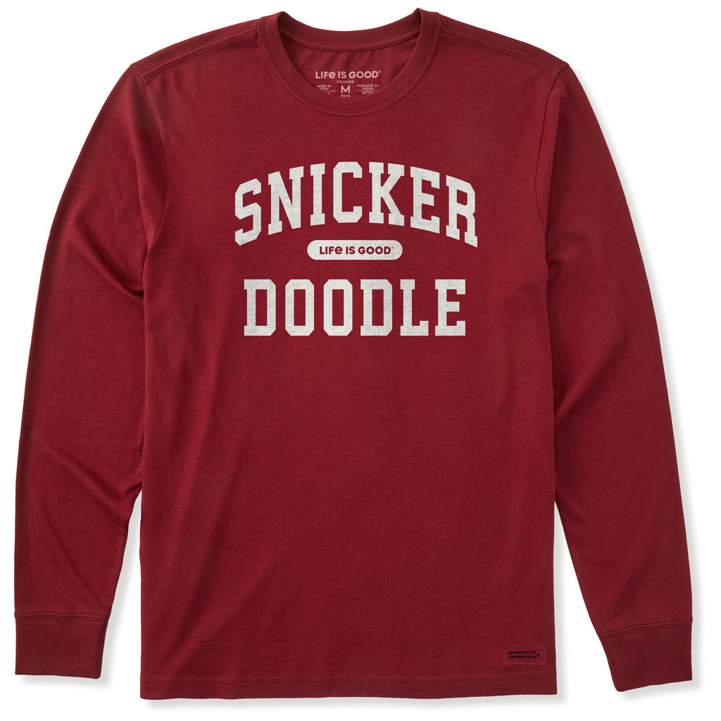 Men's Snicker Doodle Arch Long Sleeve Crusher Tee product image 1