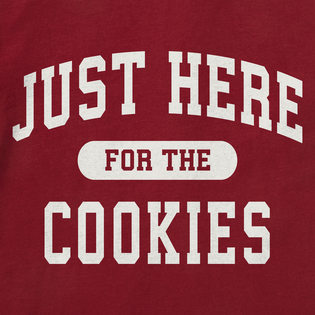 Men's Just Here for the Cookies Long Sleeve Crusher Tee product image 2
