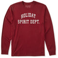 Men's Holiday Spirit Dept Arch Long Sleeve Crusher Tee product image 1