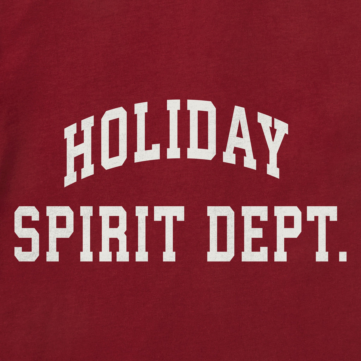 Men's Holiday Spirit Dept Arch Long Sleeve Crusher Tee product image 2