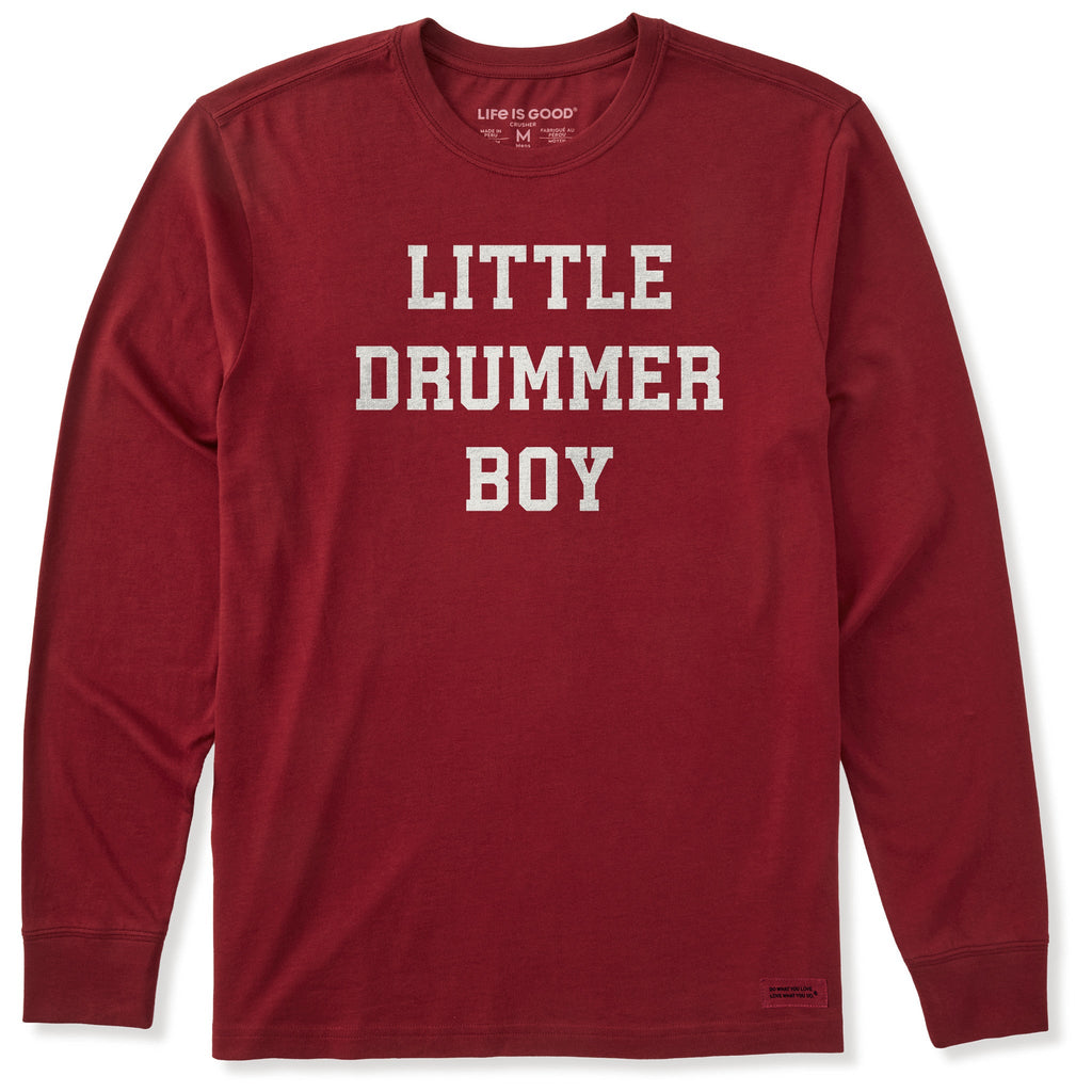 Men's Little Drummer Boy Long Sleeve Crusher Tee product image 1