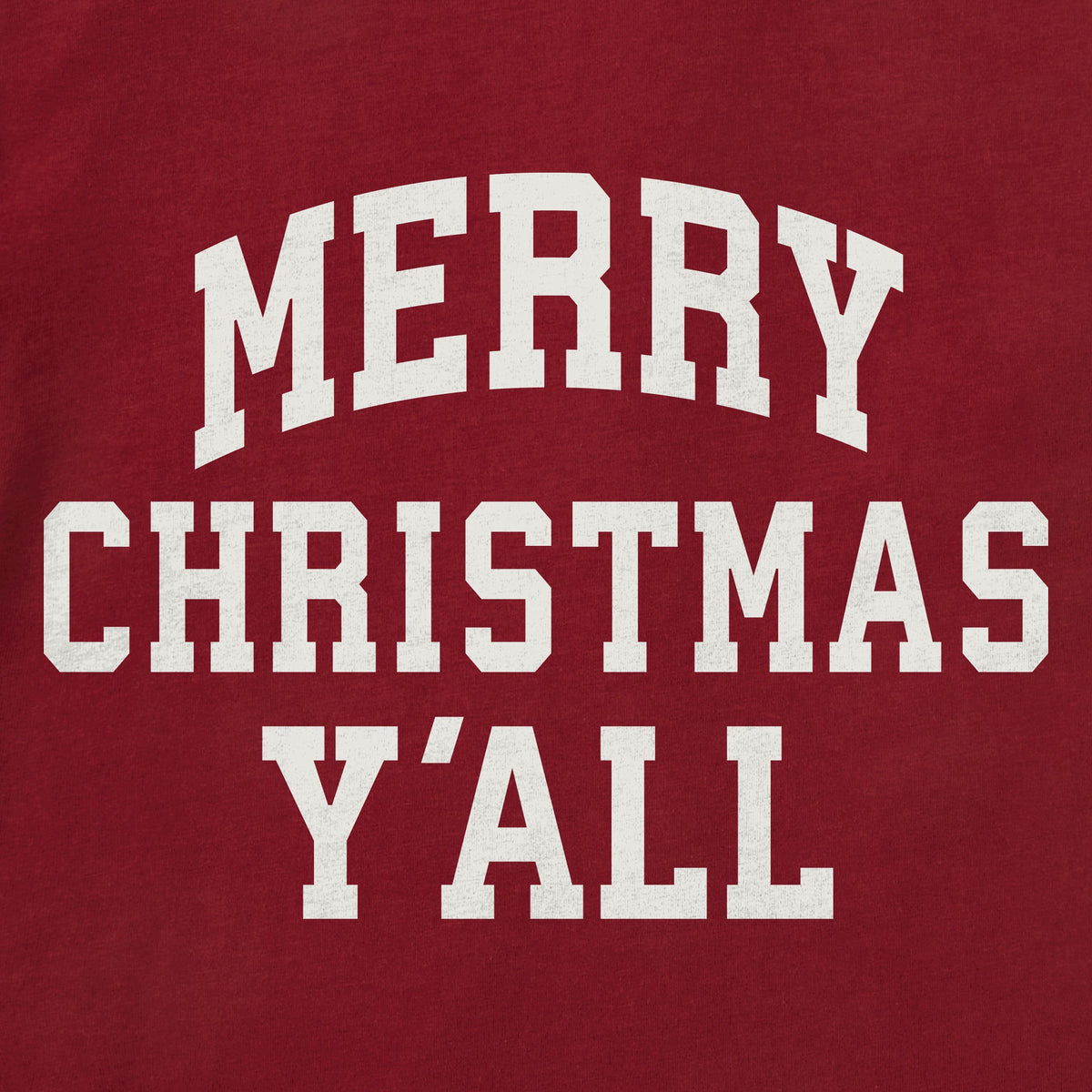 Men's Merry Christmas Yall Arch Long Sleeve Crusher Tee product image 2
