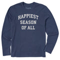 Men's Happiest Season of All Arch Long Sleeve Crusher Tee product image 1