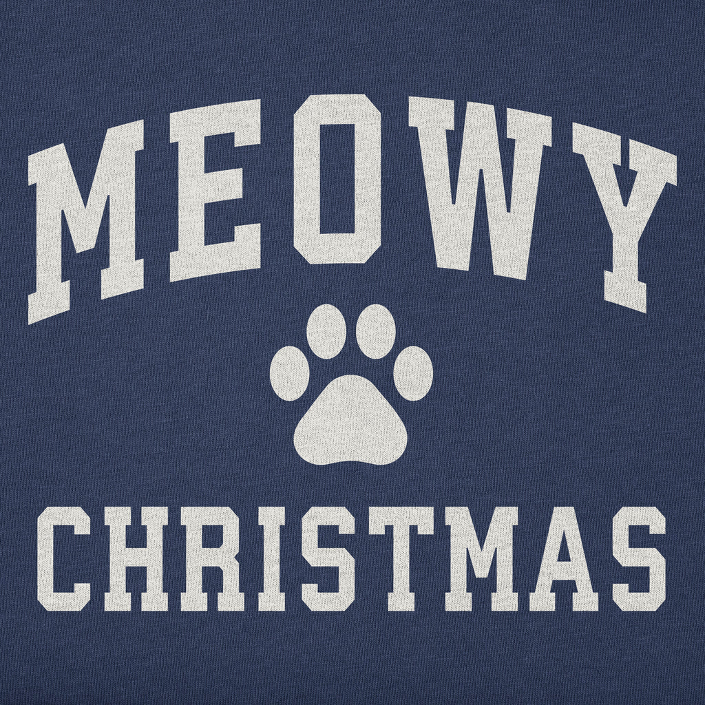 Men's Meowy Christmas Arch Long Sleeve Crusher Tee product image 2