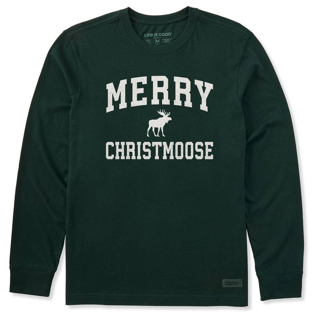 Men's Merry Christmoose Arch Long Sleeve Crusher Tee product image 1