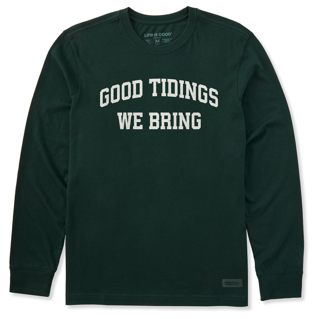 Men's Good Tidings We Bring Arch Long Sleeve Crusher Tee product image 1