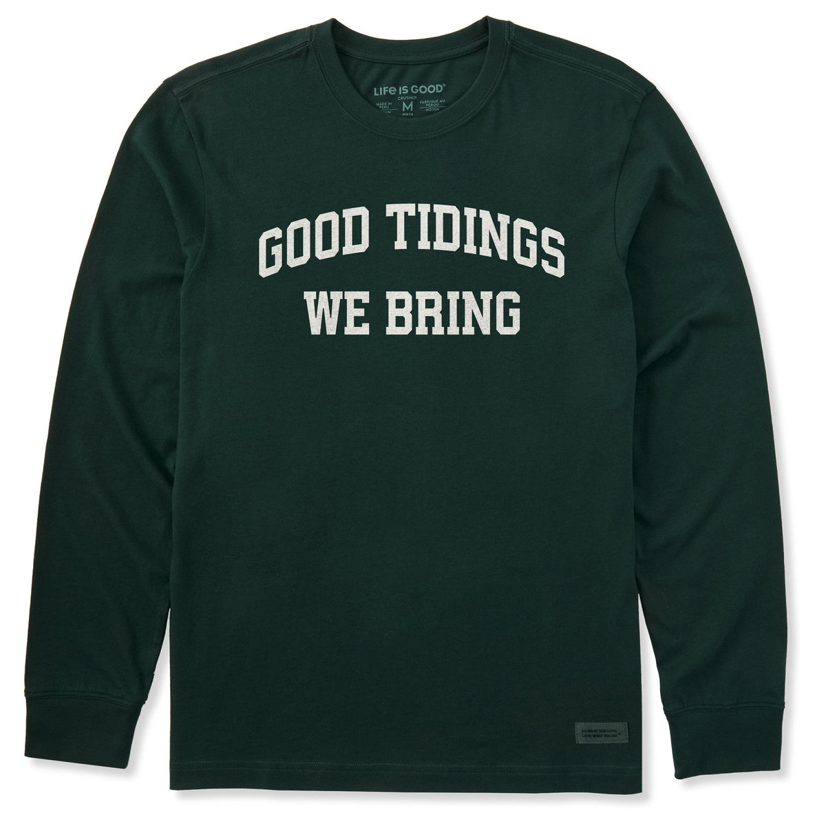Men's Good Tidings We Bring Arch Long Sleeve Crusher Tee product image 1