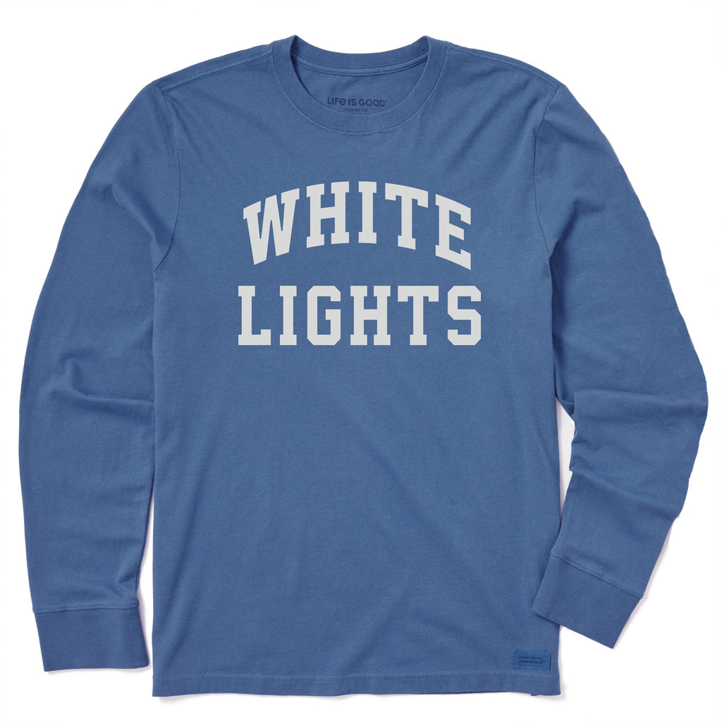 Men's White Lights Arch Long Sleeve Crusher Tee product image 1