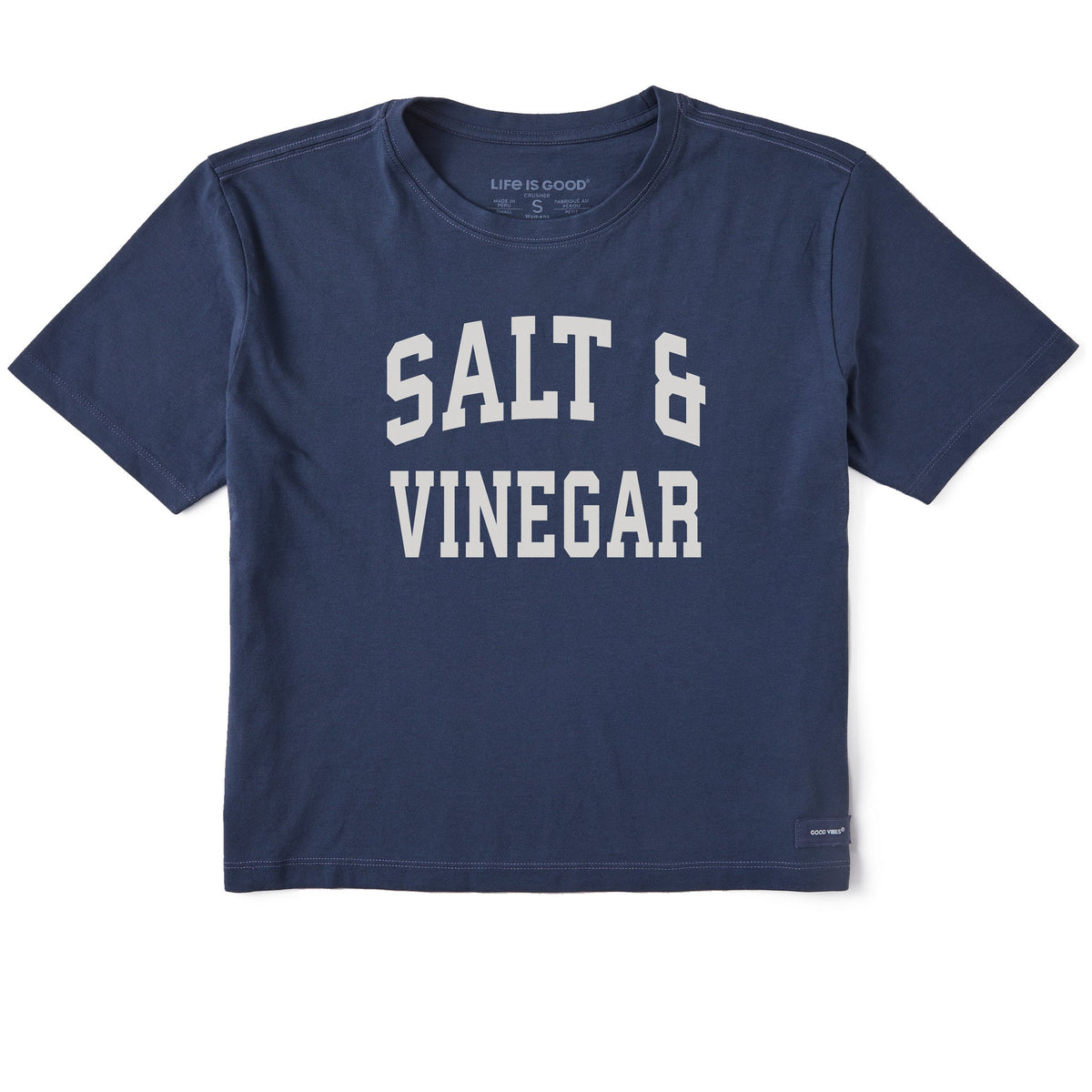 Women's Salt & Vinegar Arch Short Sleeve Crusher Boxy Tee product image 1