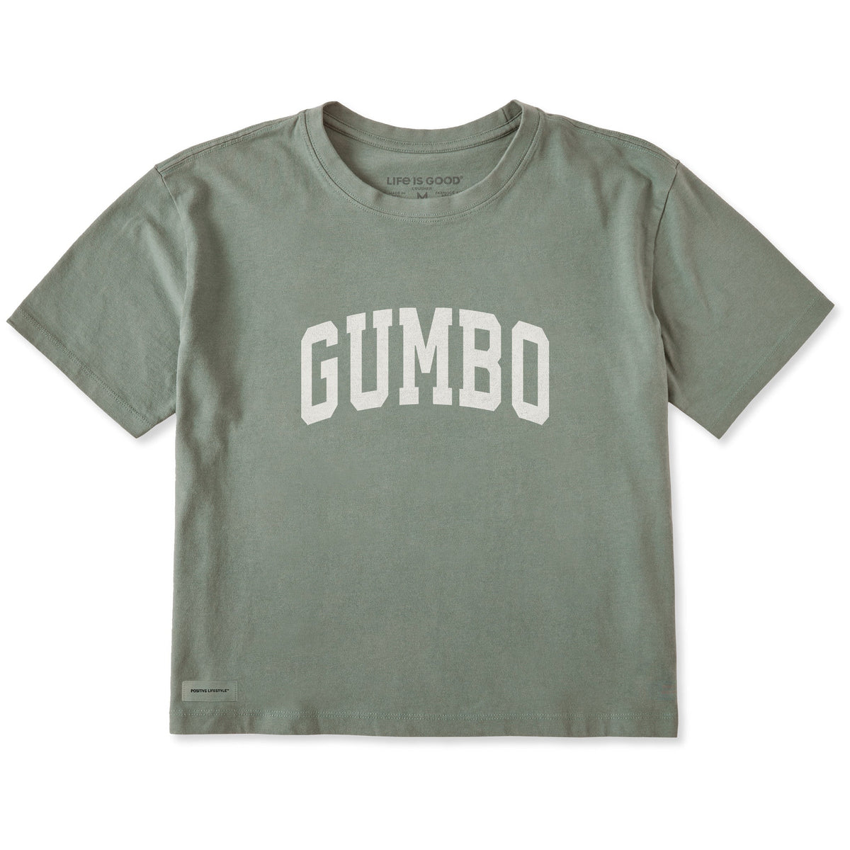 Women's Gumbo Arch Short Sleeve Crusher Boxy Tee product image 1