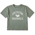 Women's Joy to the Squirrels Arch Short Sleeve Crusher Boxy product image 1