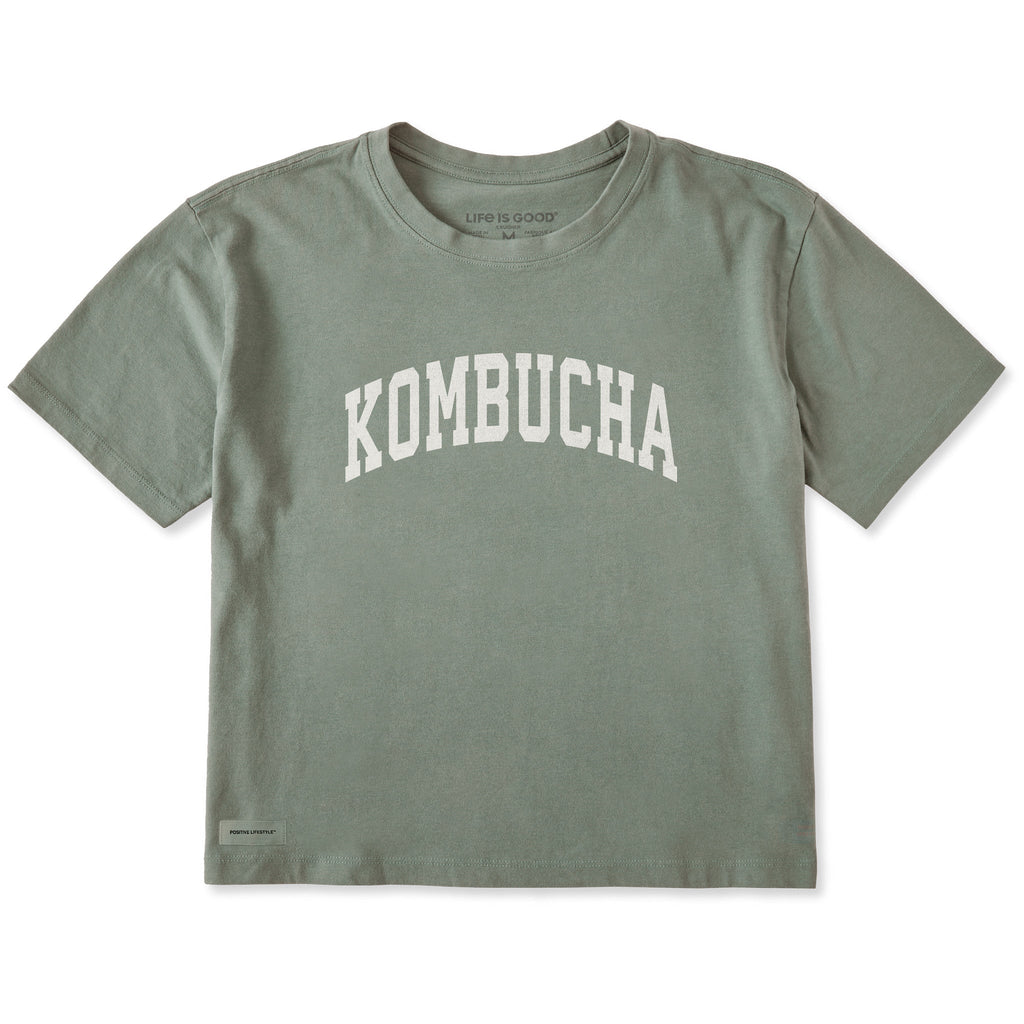 Women's Kombucha Arch Short Sleeve Crusher Boxy Tee product image 1