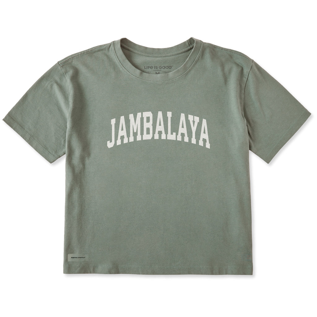 Women's Jambalaya Arch Short Sleeve Crusher Boxy Tee product image 1
