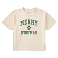Women's Merry Woofmas Arch Short Sleeve Crusher Boxy Tee product image 1