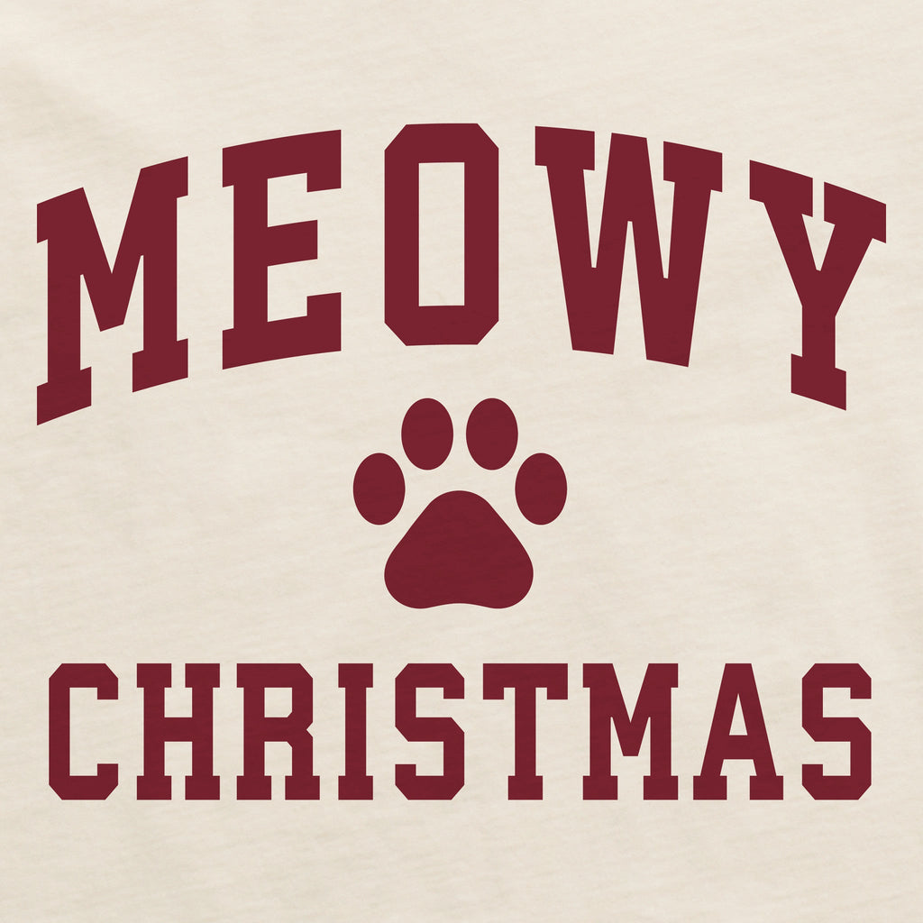 Women's Meowy Christmas Arch Short Sleeve Crusher Boxy Tee product image 2