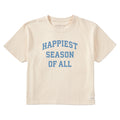 Women's Happiest Season of All Arch Short Sleeve Crusher product image 1