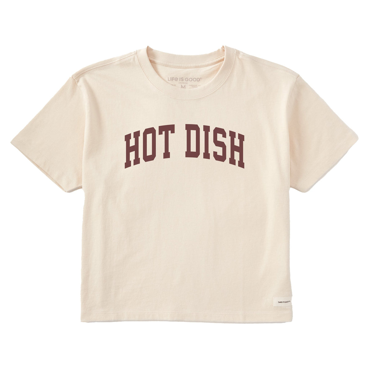 Women's Hot Dish Arch Short Sleeve Crusher Boxy Tee product image 1