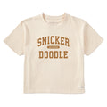 Women's Snicker Doodle Arch Short Sleeve Crusher Boxy Tee product image 1