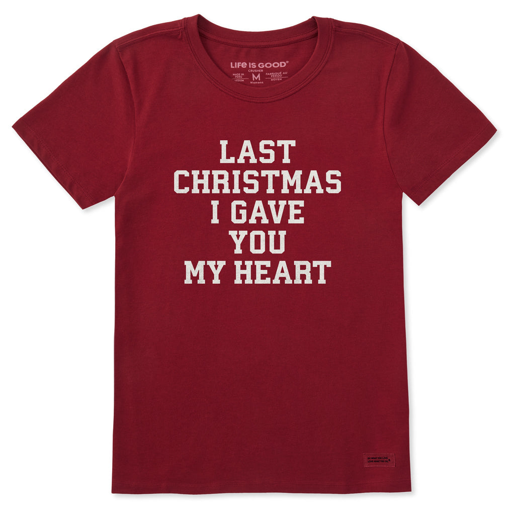 Women's Last Christmas Short Sleeve Crusher Tee product image 1