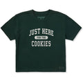 Women's Just Here for the Cookies Short Sleeve Crusher Boxy product image 1