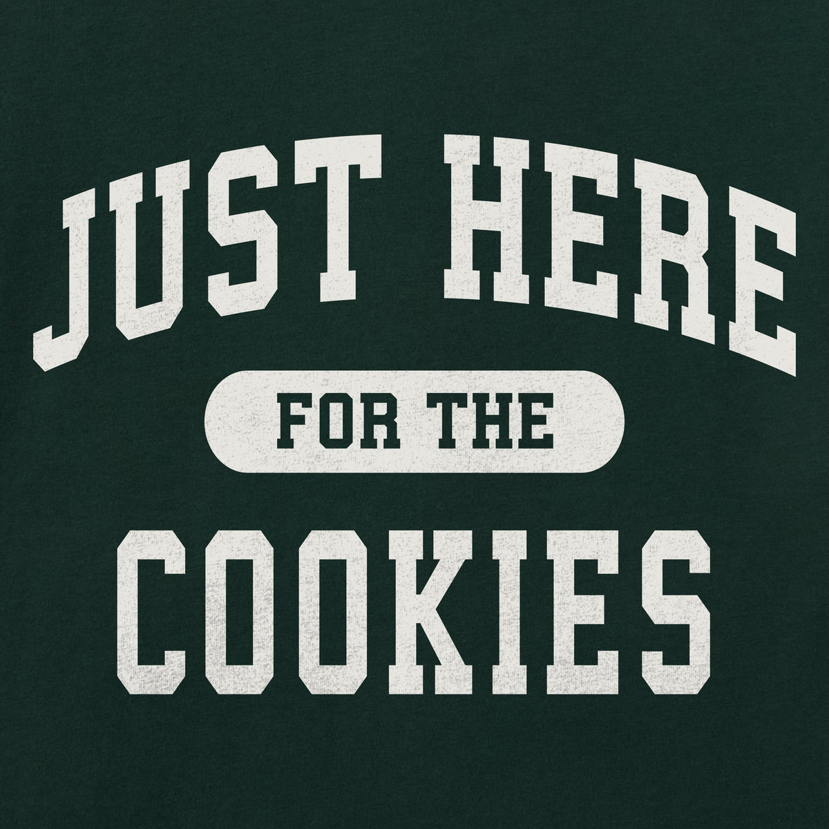 Women's Just Here for the Cookies Short Sleeve Crusher Boxy product image 2