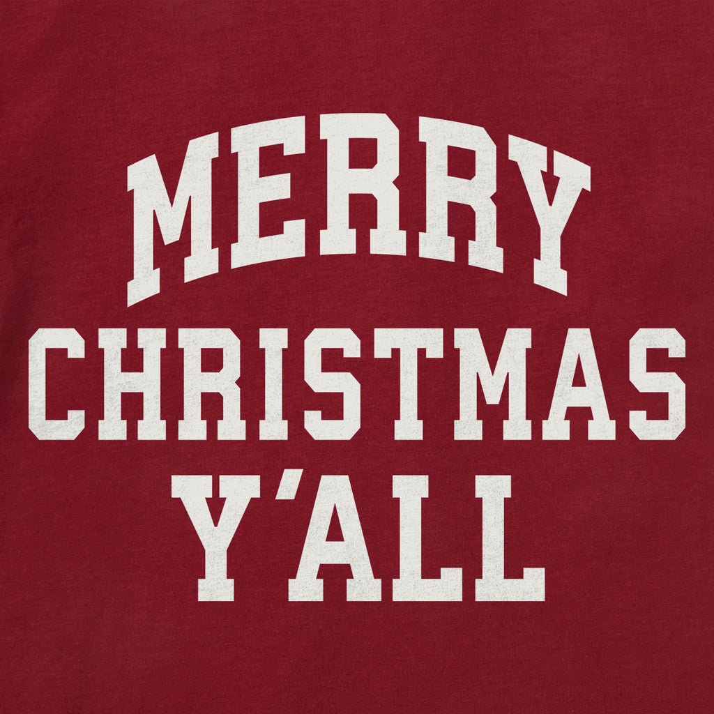 Toddler Merry Christmas Y'all Arch Short Sleeve Crusher Tee product image 2