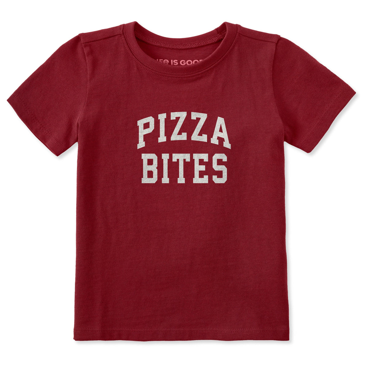 Toddler Pizza Bites Arch Short Sleeve Crusher Tee product image 1