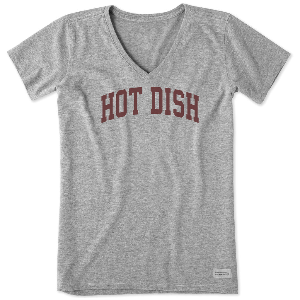 Women's Hot Dish Arch Short Sleeve Crusher Vee product image 1
