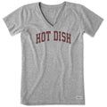 Women's Hot Dish Arch Short Sleeve Crusher Vee product image 1