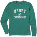 Women's Merry Christmoose Arch Long Sleeve Crusher Tee product image 1